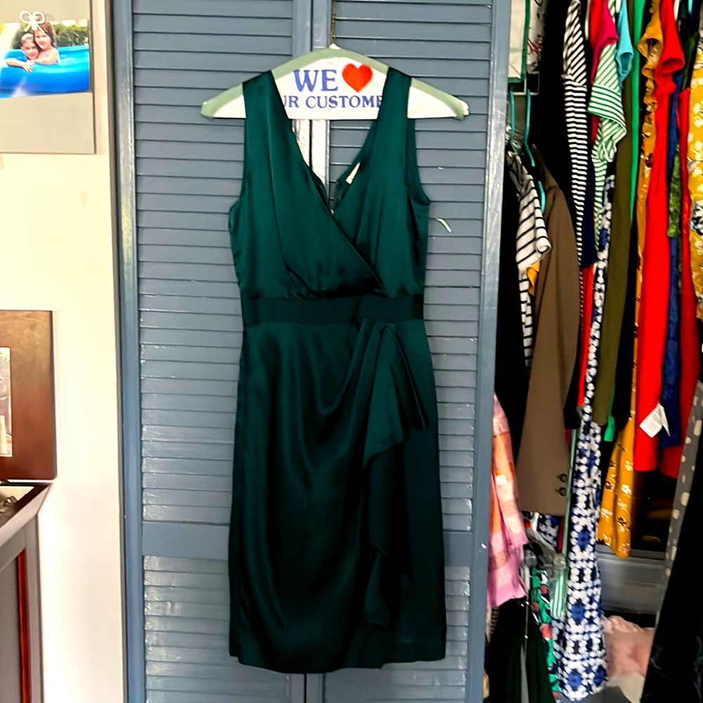 Banana Republic formal dress, teal
